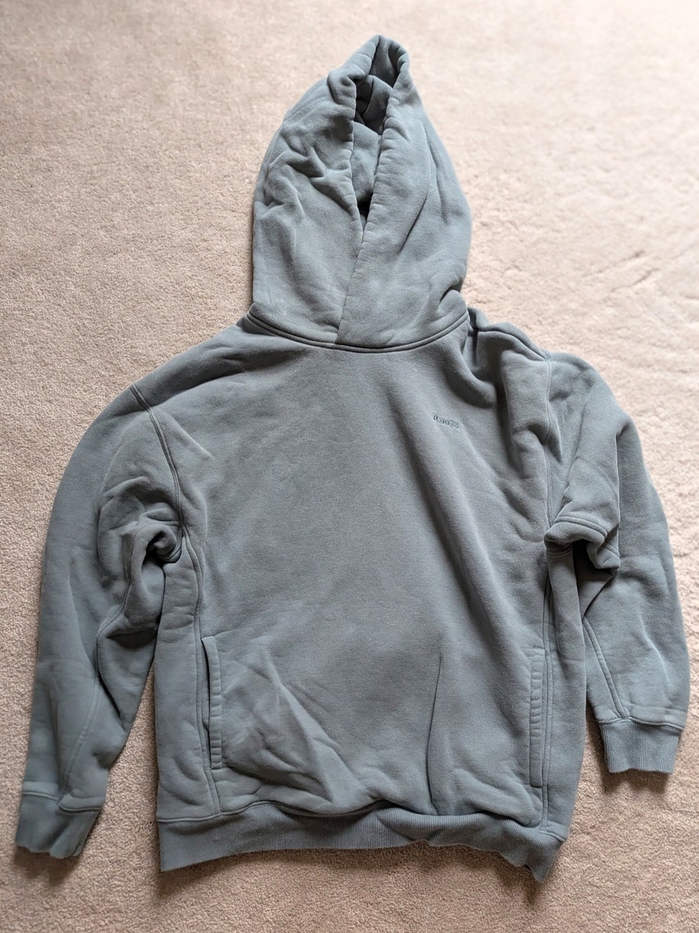 Roots Unisex Adult Large Green Hoodie Sweatshirt Great Condition